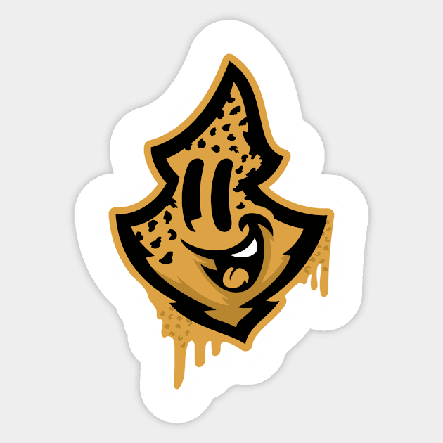 Leopard Pines Sticker by InkPark